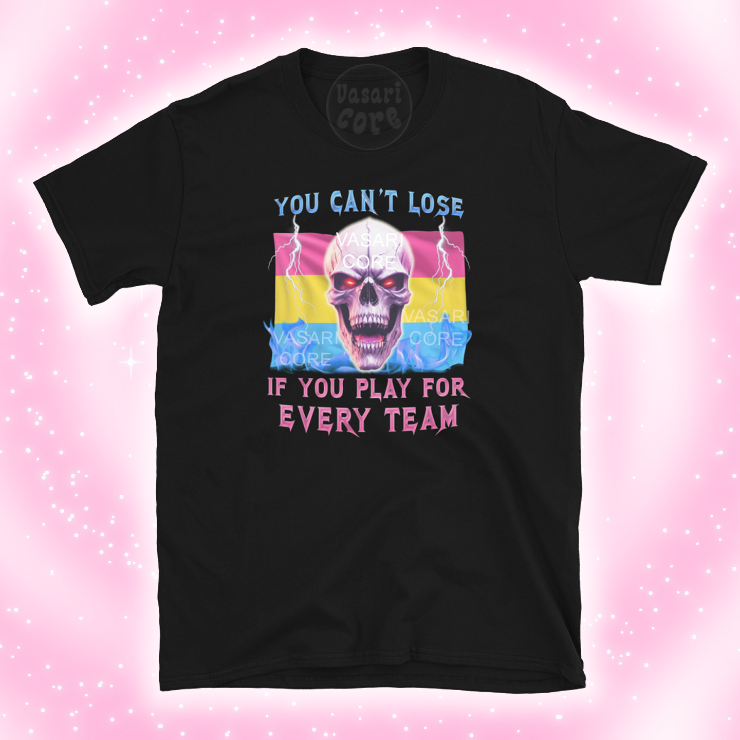 PANSEXUAL SKULL SHIRT